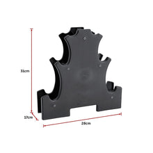 Load image into Gallery viewer, 6-Piece Dumbbell Set with Rack