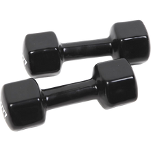 Load image into Gallery viewer, 5kg Dumbbells Pair PVC Hand Weights Rubber Coated