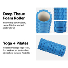 Load image into Gallery viewer, Commercial Deep Tissue Foam Roller Yoga Pilates