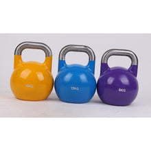 Load image into Gallery viewer, 8KG, 12KG, 16KG Pro-Grade Steel KettleBell Set