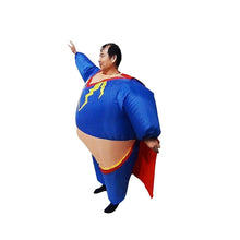 Load image into Gallery viewer, Super Hero Fancy Dress Inflatable Suit - Fan Operated Costume
