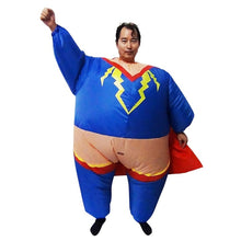 Load image into Gallery viewer, Super Hero Fancy Dress Inflatable Suit - Fan Operated Costume