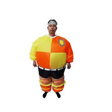 Load image into Gallery viewer, FOOTBALL Fancy Dress Inflatable Suit -Fan Operated Costume