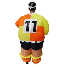 Load image into Gallery viewer, FOOTBALL Fancy Dress Inflatable Suit -Fan Operated Costume