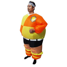 Load image into Gallery viewer, FOOTBALL Fancy Dress Inflatable Suit -Fan Operated Costume