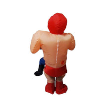 Load image into Gallery viewer, WRESTLER Fancy Dress Inflatable Suit -Fan Operated Costume