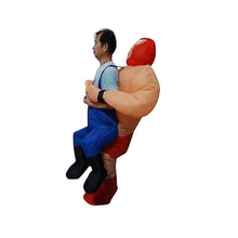 Load image into Gallery viewer, WRESTLER Fancy Dress Inflatable Suit -Fan Operated Costume