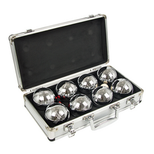 Load image into Gallery viewer, Deluxe Boules Bocce 8 Alloy Ball Set with Case
