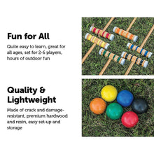 Load image into Gallery viewer, Croquet Set - Up to 6 Players