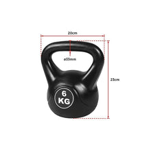 Load image into Gallery viewer, 4pcs Exercise Kettle Bell Weight Set 20KG
