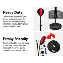Load image into Gallery viewer, Children Punching Boxing Bag Set