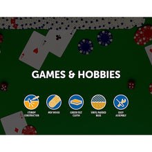 Load image into Gallery viewer, 48" Folding Poker & Blackjack Table