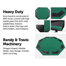 Load image into Gallery viewer, 48" Folding Poker & Blackjack Table