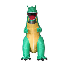 Load image into Gallery viewer, Dinosaur T-Rex Fancy Dress Fan Inflatable Costume Tyrannosaurus Suit