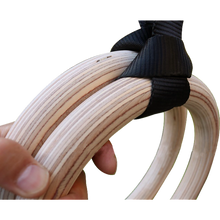 Load image into Gallery viewer, Birch Wood Gymnastic Rings
