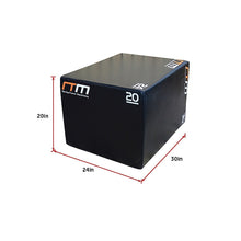 Load image into Gallery viewer, 3 IN 1 Foam Plyo Games Plyometric Jump Box