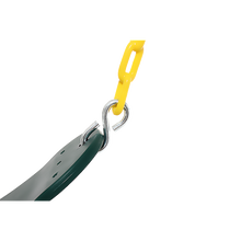 Load image into Gallery viewer, 2 Pack Swings Seats Heavy Duty 66" Chain Plastic Coated Playground Swing