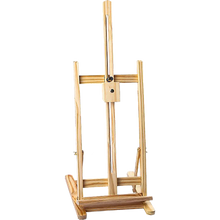 Load image into Gallery viewer, Tabletop Easel Wood Studio H-Frame Artist Art Display Painting Shop Tripod Stand Wedding
