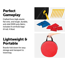 Load image into Gallery viewer, Collapsible Portable Corn Hole Boards With 8 Cornhole Bean Bags, Carry Case