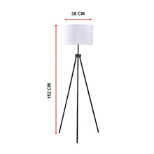 Load image into Gallery viewer, Mid-Century Floor Lamp Modern Tripod Decor Living Room Standing