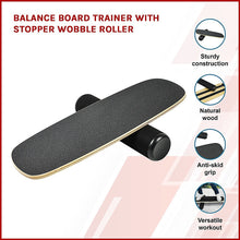 Load image into Gallery viewer, Balance Board Trainer with Stopper Wobble Roller
