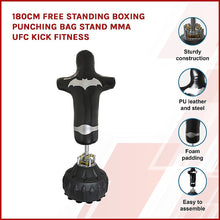 Load image into Gallery viewer, 180cm Free Standing Boxing Punching Bag Stand MMA UFC Kick Fitness