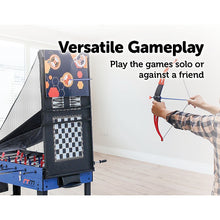 Load image into Gallery viewer, 4FT 12-in-1 Combo Games Tables Foosball Soccer Basketball Hockey Pool Table Tennis