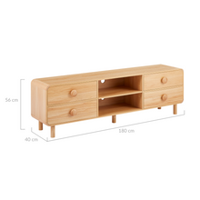 Load image into Gallery viewer, Spencer Natural TV Unit
