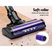 Load image into Gallery viewer, Devanti 150W Stick Handstick Handheld Cordless Vacuum Cleaner 2-Speed with Headlight Purple