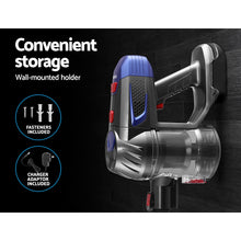 Load image into Gallery viewer, Devanti Handheld Vacuum Cleaner Cordless Stick Handstick Vac Bagless 2-Speed Headlight Red