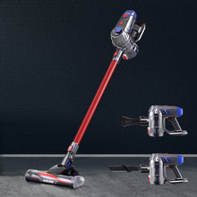 Load image into Gallery viewer, Devanti Handheld Vacuum Cleaner Cordless Stick Handstick Vac Bagless 2-Speed Headlight Red