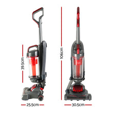 Load image into Gallery viewer, Devanti Upright Vacuum Cleaner Stick Bagless Free-standing Cyclone Filter 1000W