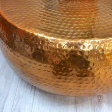 Load image into Gallery viewer, Round table “Akora” Hand Crafted Metal Coffee Table 75cm.