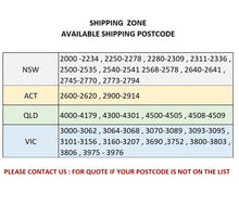 Load image into Gallery viewer, Industrial style Coffee Table 90cm with Rough Mango Wood Finish -The Oxley.