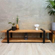 Load image into Gallery viewer, Entertainment Unit/TV Stand 160 cm Acacia Wood