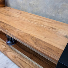 Load image into Gallery viewer, Entertainment Unit/TV Stand 160 cm Acacia Wood
