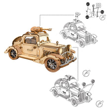 Load image into Gallery viewer, Model 3D Wooden Vintage Car Puzzle Assembly Model Building Kits for Children,Adults from 13 to 99 years