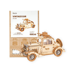 Load image into Gallery viewer, Model 3D Wooden Vintage Car Puzzle Assembly Model Building Kits for Children,Adults from 13 to 99 years
