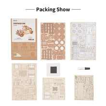 Load image into Gallery viewer, Model 3D Wooden Vintage Car Puzzle Assembly Model Building Kits for Children,Adults from 13 to 99 years