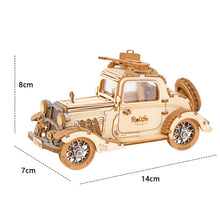 Load image into Gallery viewer, Model 3D Wooden Vintage Car Puzzle Assembly Model Building Kits for Children,Adults from 13 to 99 years
