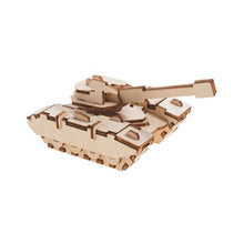 Load image into Gallery viewer, Build and Paint your own Model kit Army Tank 3D Ply Wood craft kit