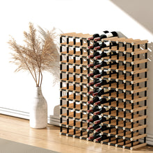 Load image into Gallery viewer, Artiss 120 Bottle Wine Rack Timber Wooden Storage Wall Racks Organiser Cellar