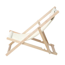 Load image into Gallery viewer, Gardeon Outdoor Chairs Sun Lounge Deck Beach Chair Folding Wooden Patio Furniture Beige