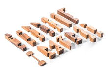 Load image into Gallery viewer, Elephant 3D wooden brain teaser puzzle-take apart and try put all pieces back again