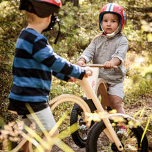 Load image into Gallery viewer, Wooden balance bike with add on pedals module, 3 bikes in1, from age 1-6 years