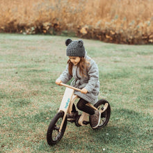 Load image into Gallery viewer, Wooden balance bike with add on pedals module, 3 bikes in1, from age 1-6 years