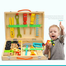 Load image into Gallery viewer, Pretend play tool carpenter set in carry case-kids play