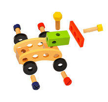 Load image into Gallery viewer, Pretend play tool carpenter set in carry case-kids play