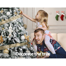 Load image into Gallery viewer, Christmas Tree 2.1M Xmas Trees Decorations Snowy 1106 Tips
