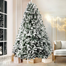 Load image into Gallery viewer, Christmas Tree 2.1M Xmas Trees Decorations Snowy 1106 Tips